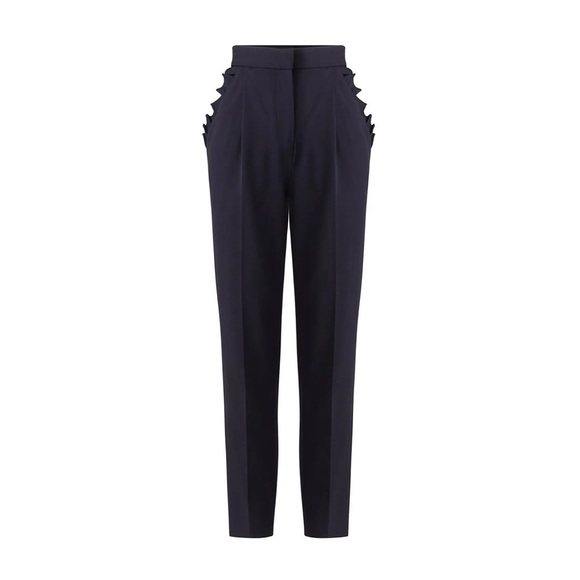 Rebecca Taylor Spring Suiting Ruffle Pants - Picture 5 of 16
